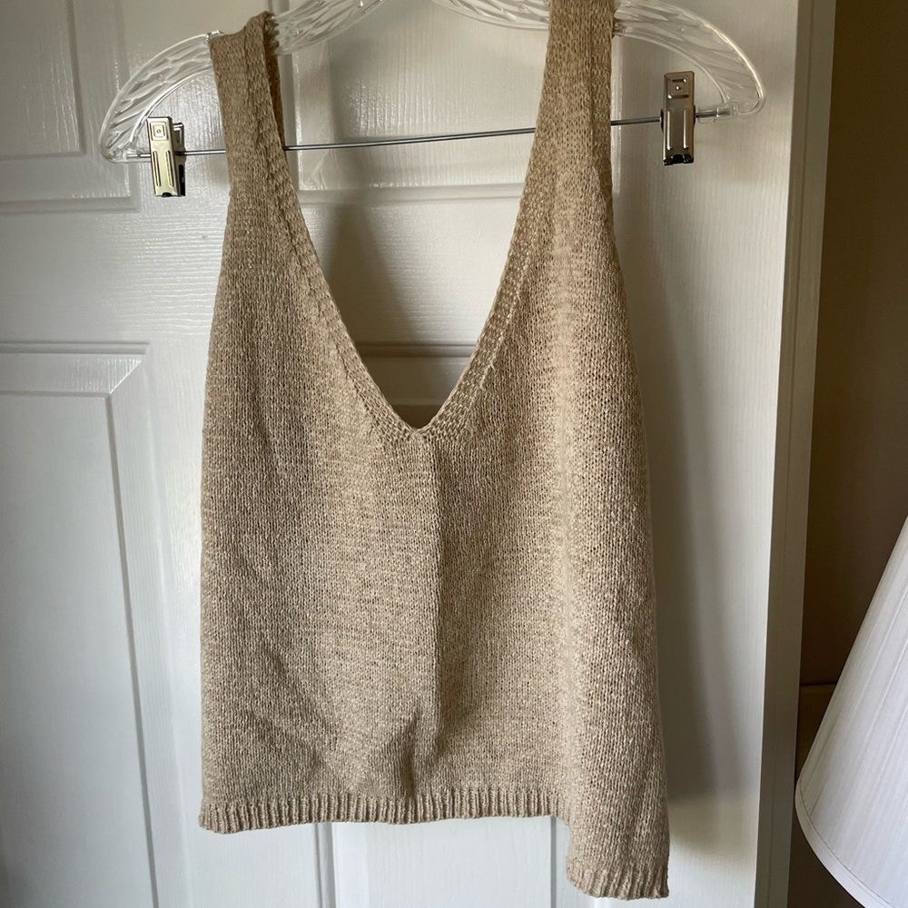 Sage The Label Large Textured Knit Top